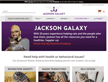 Tablet Screenshot of jacksongalaxy.com